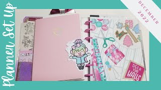 December Planner Setup// Winter Edition 2022