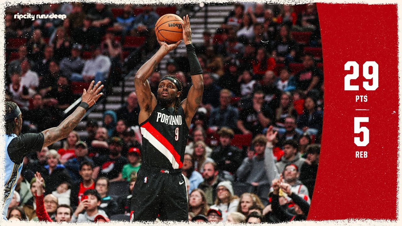 Jerami Grant GOES OFF For 29 Points, 60% From 3 | Trail Blazers vs Grizzlies | February 7, 2026