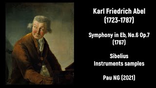 Carl Friedrich Abel 1723-1787 - Symphony In Eb, No.6 Op.7 1767
