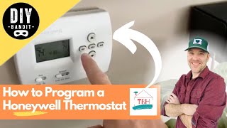 🍒 How to Program, Set, & Reset a Honeywell Programmable Thermostat➔ Easy & Fast Instructions