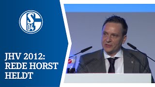 Jhv 2012: rede sportvorstand horst heldt