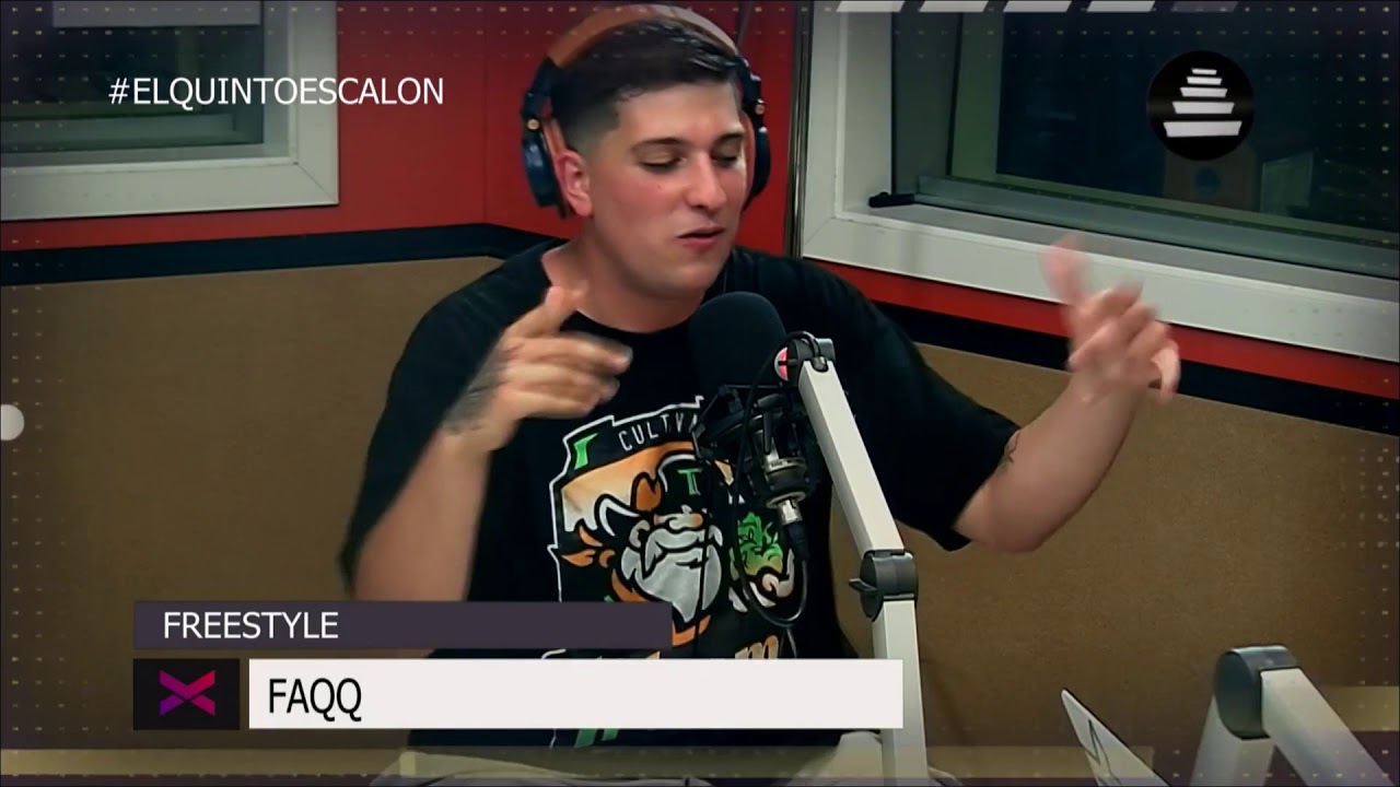 FAQQ SE SUELTA UN FREESTYLE El Quinto Escalon Radio (11/12/17) YouTube