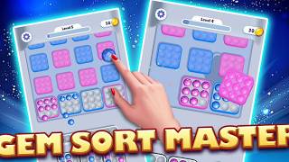 Gem Sort Master Game Mobile Gameplay Android