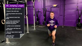 M4G Library | Alternating Jumping Lunges