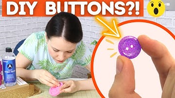 I tried making resin buttons for the FIRST TIME!