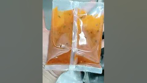 Máy chiết rót đóng gói dịch đặc, tương ớt 122022