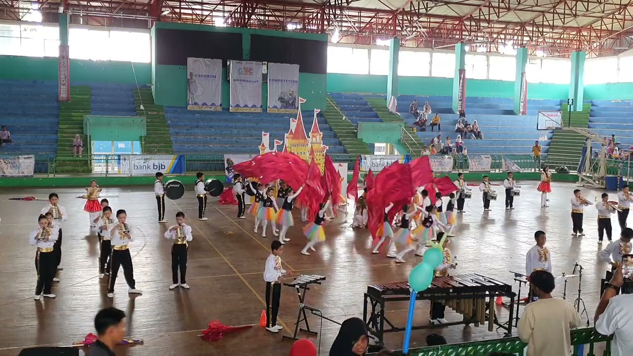 Marching band BAHANA BIANGLALA JUNIOR CORPS Cirebon Soundsport Competition (CSC)