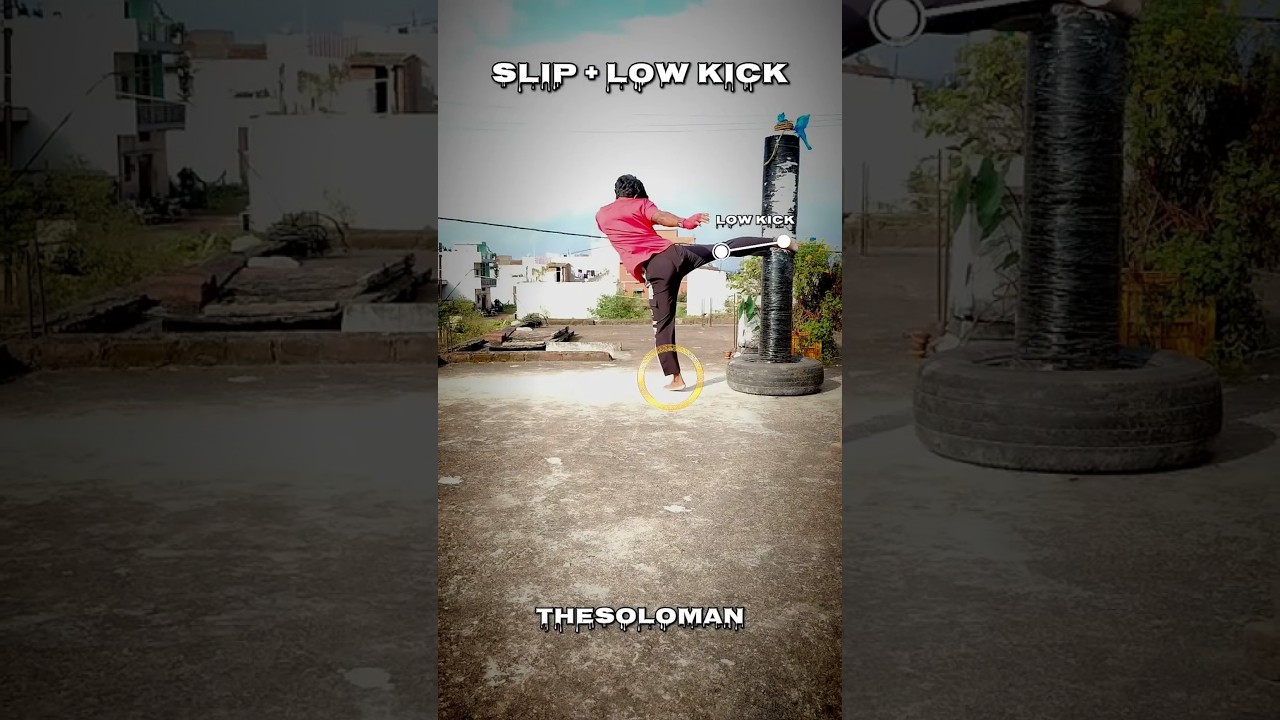 Slip + Low Kick | Master the Perfect Counter Technique! 