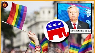Lindsey Graham SPUTTERS On Gay Marriage Vote | Breaking Points with Krystal and Saagar