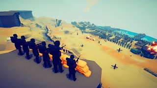 CAN 200x USA ARMY CAPTURE ENEMY BASE? - Totally Accurate Battle Simulator TABS