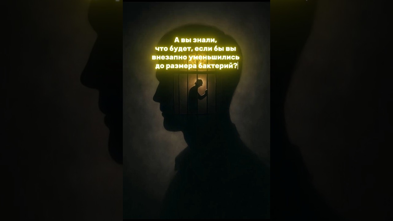 А вы знали, что будет, если вас уменьшить до размера бактерий? #shorts #наука #бактерии #факты