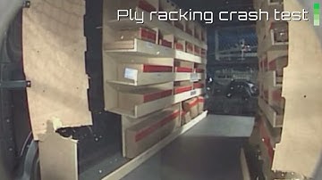 Bott Ltd | Crash Test | Van Racking Systems | Ply v Metal