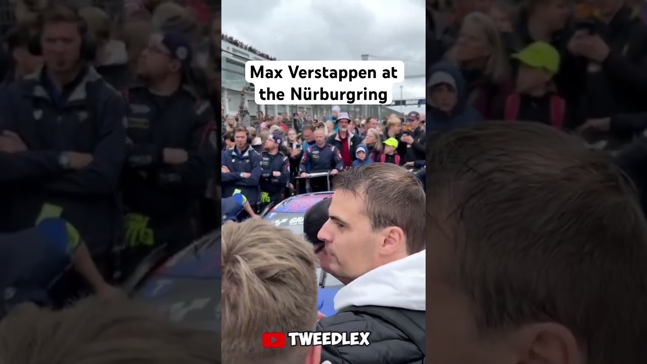 Max Verstappen at the Nürburgring in the NLS #racing #maxverstappen #nls #maxverstappennürburgring