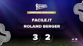 Facile.it V Roland Berger - Corporate Challenge Apertura Sportland 20252026