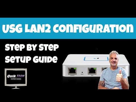 How To Configure The Second LAN Port On A USG