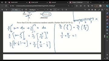 STA466:Continuous Probability Density Function