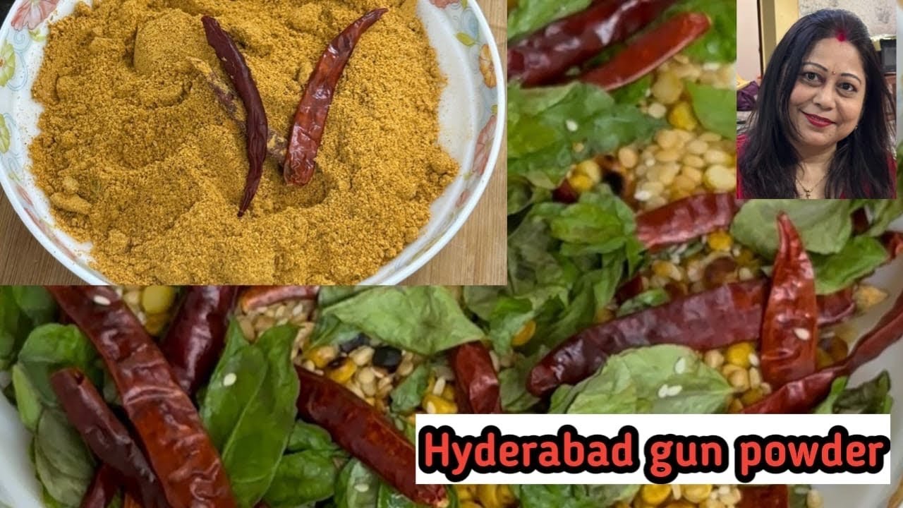 Home-made Idli  uppam Hyderabad Podi Chutney | gun powder, Hyderabad recipe 