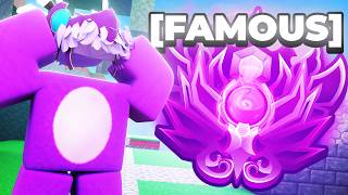 How I Got The FAMOUS ROLE In Roblox Bedwars