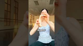 Damaged ballet shoes 🩰 #trivia #viral #shorts