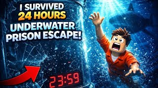 "I SURVIVED 24 HOURS""UNDERWATER PRISON ESCAPE!"