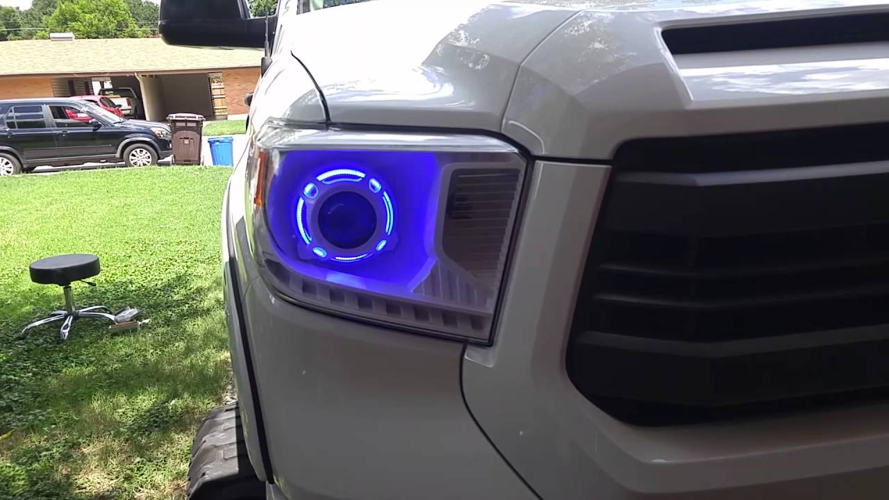 Tundra  projector retrofit custom porsche replica Halos LED