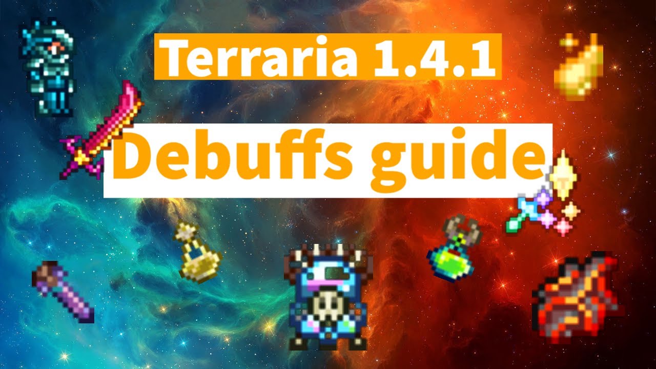 Terraria DEBUFFS and how to use them... (1.4.1 DOT guide) YouTube