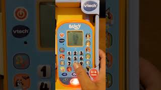 WOW! LET'S PLAY! ASMR! VTECH BLUEY PHONE! #amazing #asmr #cute #bluey #toys #short #viral #trending