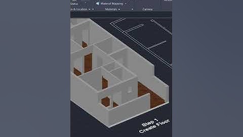 3D House using AutoCAD | Apply Texture & Materials | Full Video at 6:00 PM | Link in Description