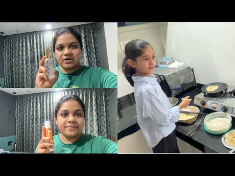 મે વાપરેલી products ના review 🧴અને દીવા એ બનાવી રોટલી 🫓