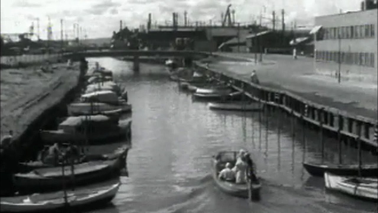 Akerselva - med filmkamera fra Puttmyrene til Vaterland, 1953