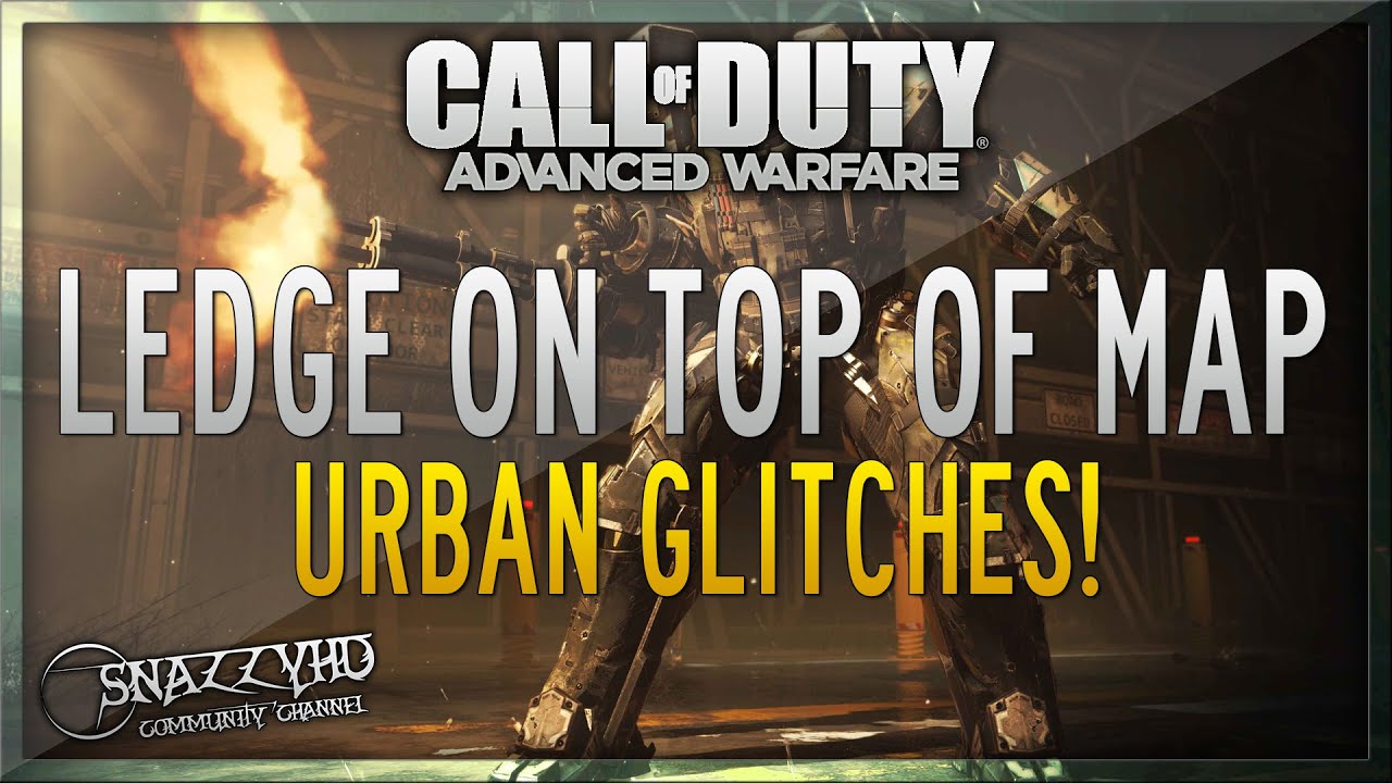 Advanced Warfare: Get On Top Of The Map - URBAN GLITCHES/Exo Survival/Infected!