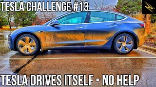 Navigate on Autopilot Has Improved So Much It Can Drive 25 Miles with NO HELP! | TESLA CHALLENGE #13