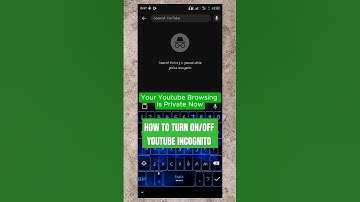 How To Turn On/Off Youtube Incognito Mode | Youtube Incognito Mode Turn Off & On| #2025#youtube#2024