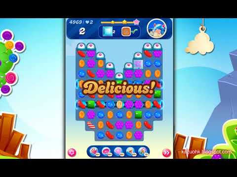 Candy Crush Saga Level 4969 - Without Boosters Gameplay - YouTube