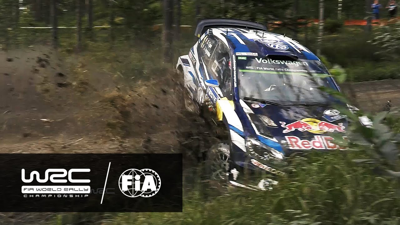 WRC - Neste Rally Finland 2016: CRASH Ogier SS10