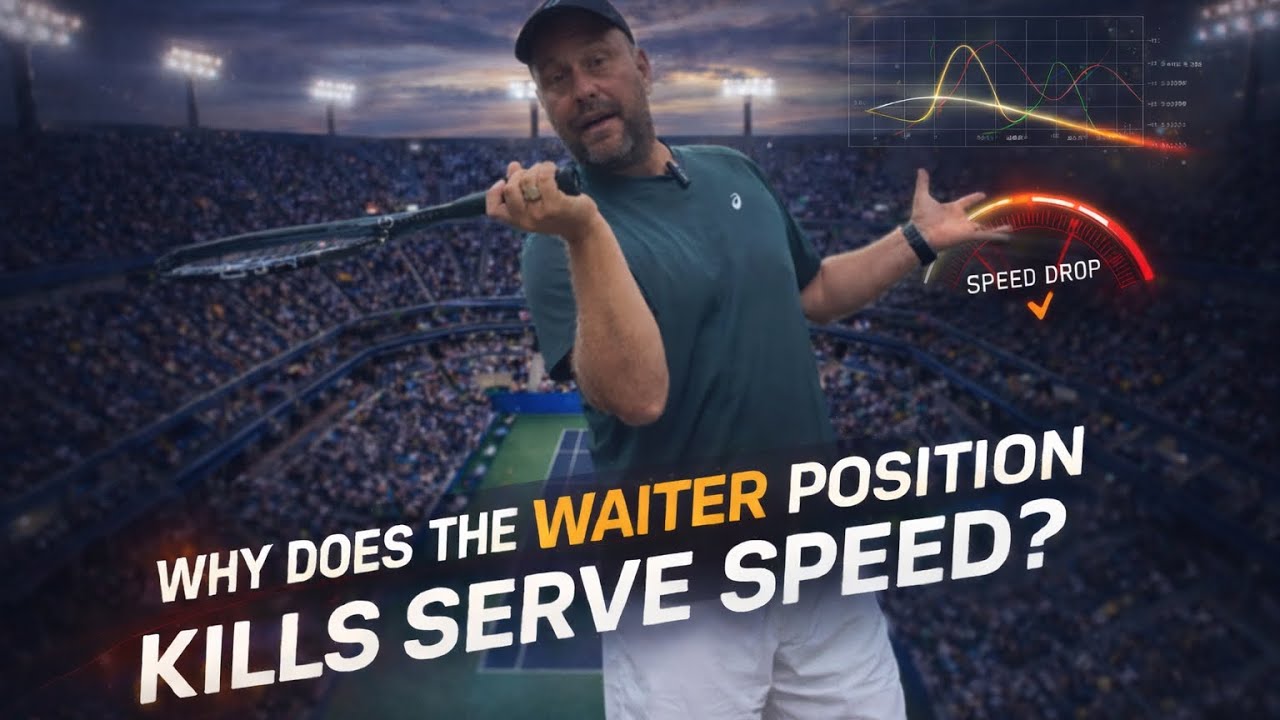 Why the Waiter Position Kills Your Serve Speed (Trophy Position Explained) 