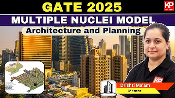 Multiple Nuclei Model | Land Use Model | GATE Architecture and Planning 2025