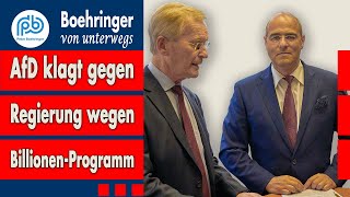 Unsere Organklage gegen das EZB-PEPP-Programm ist nun eingereicht – Boehringer von unterwegs (3)