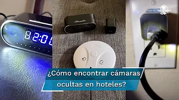¿Tienen los hoteles cámaras en los pasillos?