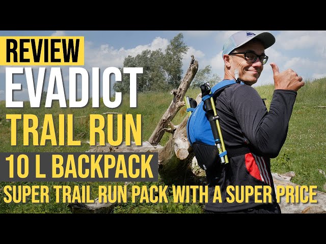 Test : Evadict sac trail running 10L mixte - Pratique Marche Nordique