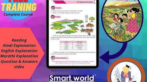 14|Maps and Symbols|std 4 |EVS1|Reading Video - Learn to Read the chapter.