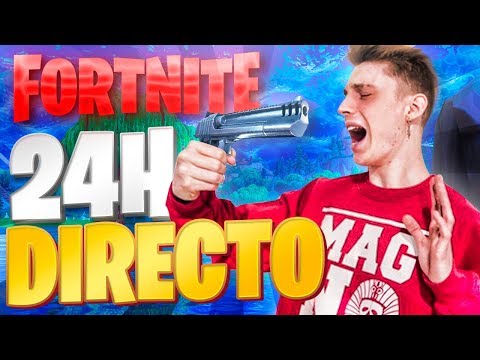 JUGANDO A FORTNITE DURANTE 24 HORAS !! *LLEVO UN DÍA SIN DORMIR* (PARTE 4) Exi http://fortnite.com/2fa