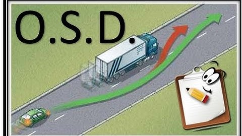 Overtaking Sight Distance