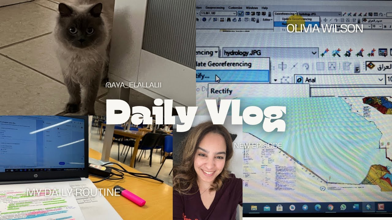 “يوم في حياتي كطالبة ماستر 🌍 | Study Vibes & Uni Life”