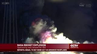 Antares Rocket explodes moments after launch