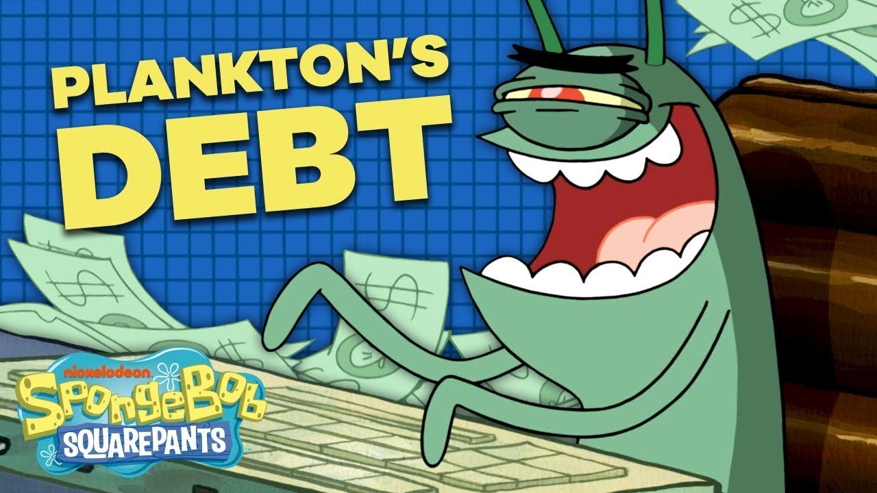 How Much Debt Is Plankton In Inside Bikini Bottom Episode 2 - save the bikini bottom golden spatula roblox