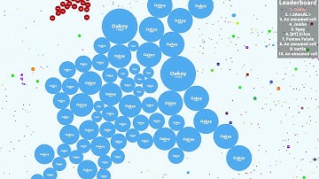 Agar.io Instant merging server - 265k Score