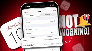 How to Fix Calendar Alerts Not Working on iPhone | Solutions of iOS Calendar Alerts Not Working