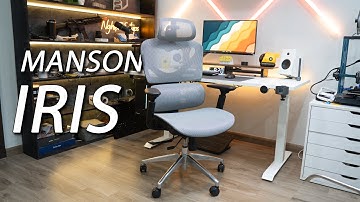 Review ghế công thái học Manson Iris, Ngồi rất sướng !!!