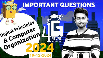 Digital Principles and Computer Organization Important Questions in Tamil | CS3351 | 19th Dec 2024